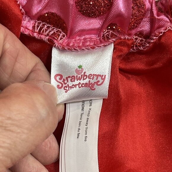 STRAWBERRY SHORTCAKE  Sequin Polka Dot Tutu Girls CS (4-6) Pink Multi  Dance NWT - Picture 9 of 14